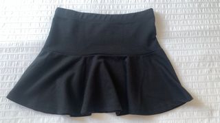 Mini falda con volante
