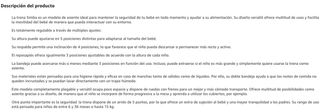 Trona para bebé