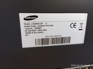 Televisión 20" Samsung