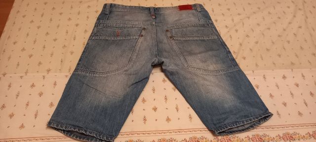 Pantalón corto vaquero hombre