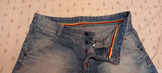 Pantalón corto vaquero hombre