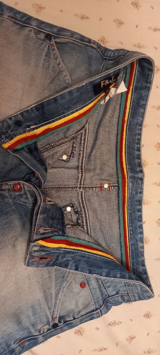 Pantalón corto vaquero hombre