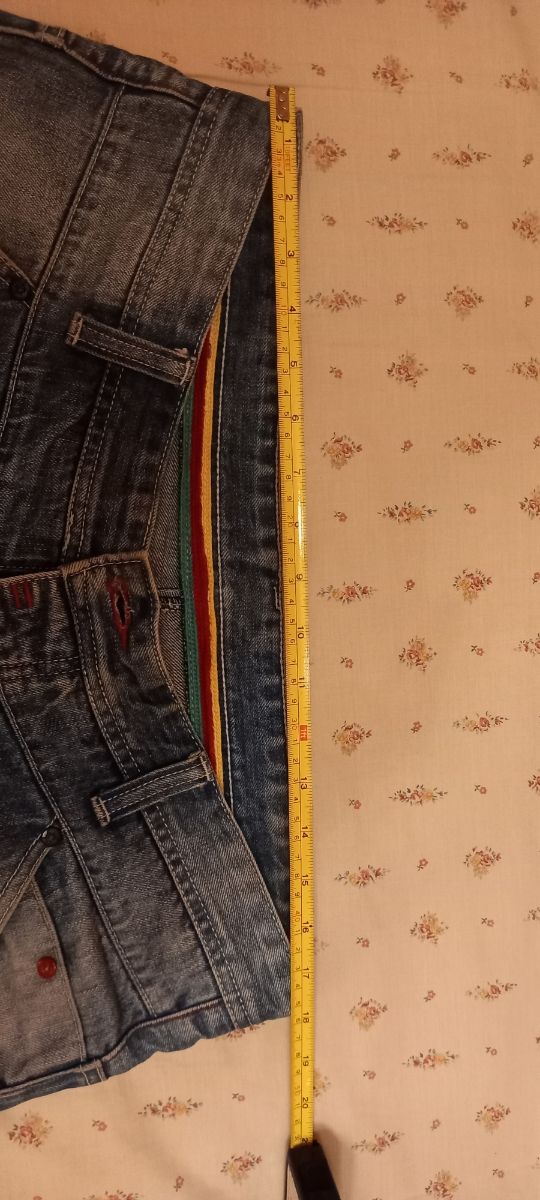 Pantalón corto vaquero hombre