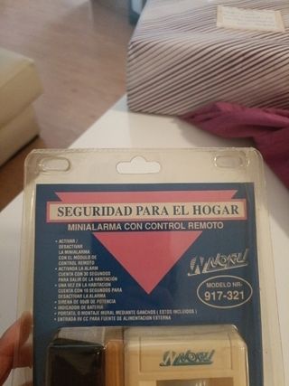 Mini alarma para el hogar