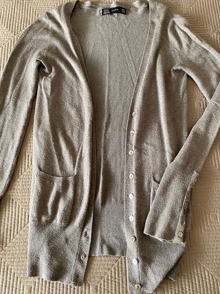 Chaqueta beige de Zara