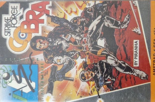 Strike Force Cobra Amstrad 