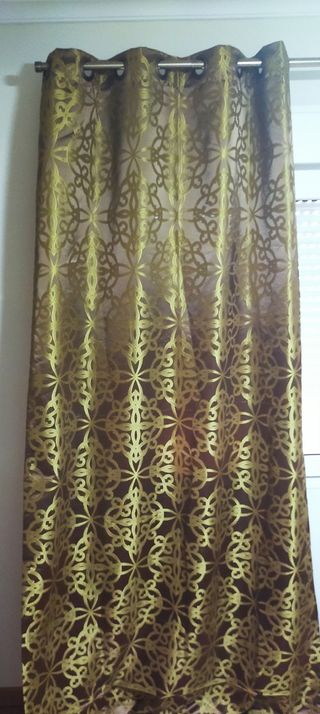 Dos piezas cortinas Opacas  Ollaos A Loja do Gato
