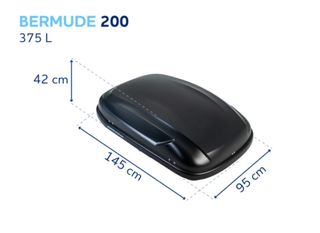 Alquiler cofre techo 375l y opción barras