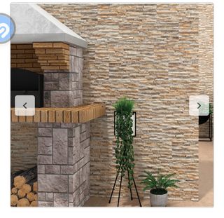 Revestimiento de pared Porcelanico Beige 17x52