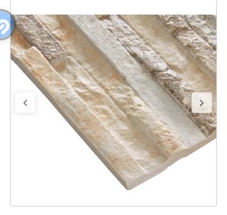 Revestimiento de pared Porcelanico Beige 17x52