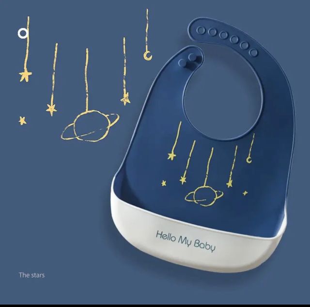 Babero silicona bebes bebes de 6 meses a 6 años