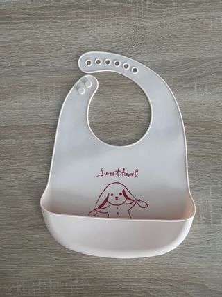 Babero silicona bebes bebes de 6 meses a 6 años