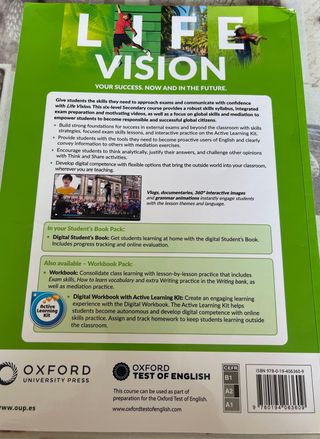 Libro de Inglés de primero de la ESO