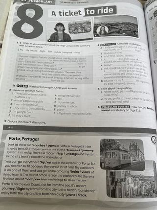 Libro de actividades de Inglés de primero ESO