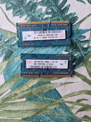 Modulos ram 1gb macbook 2010