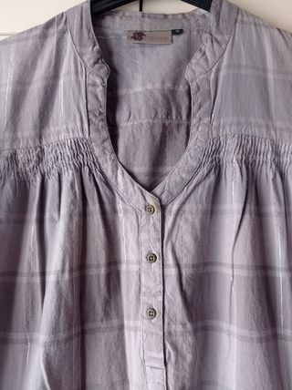 Camisa mujer manga 3/4