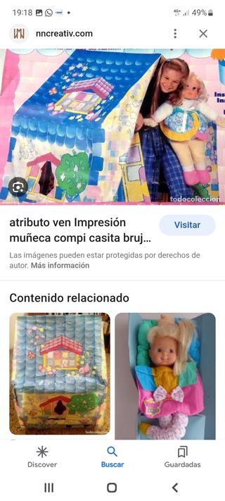 Casita de juguete de muñeca