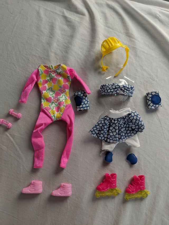 Lote Objetos y ropa Steffi love, Barbie 90's