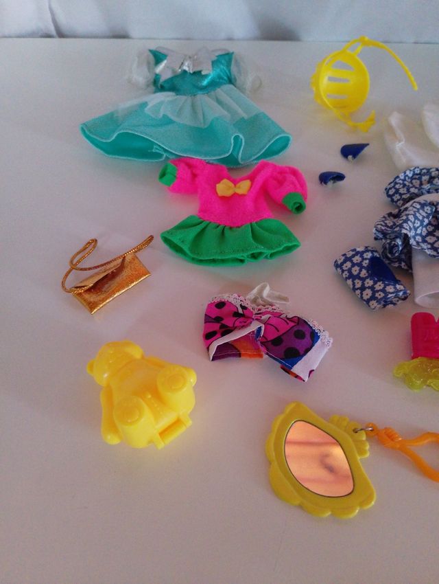 Lote Objetos y ropa Steffi love, Barbie 90's
