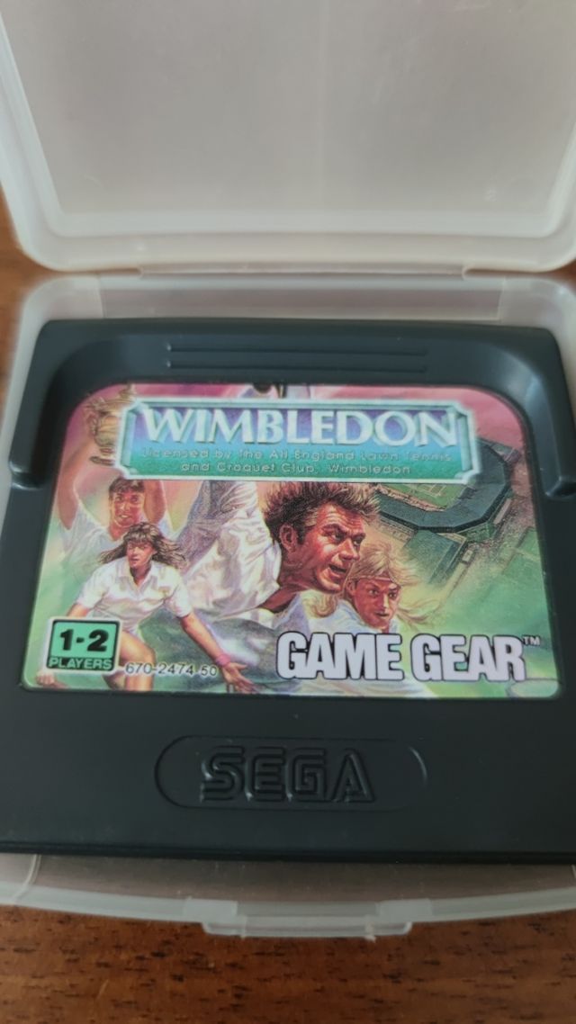 Videogioco Game Gear Wimbledon 