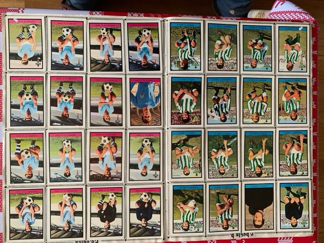 Album cromos Liga 1972 73