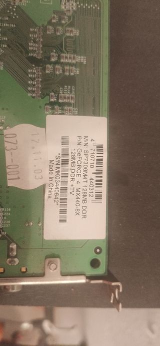 Tarjeta Gráfica Geforce 4 MX440