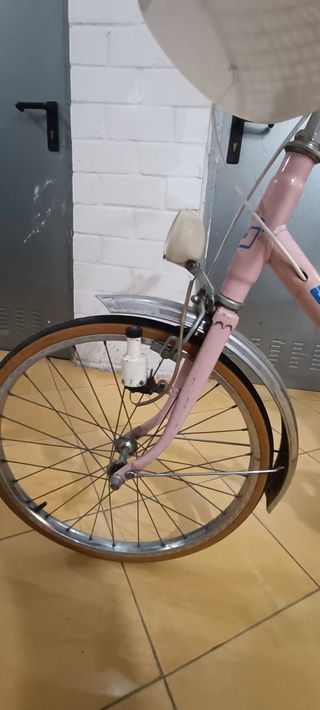Bicicleta paseo vintage Orbea arcoiris años 80
