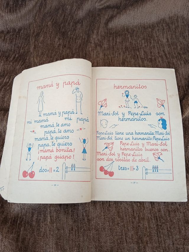 Pequeñuelos Cartilla 1958