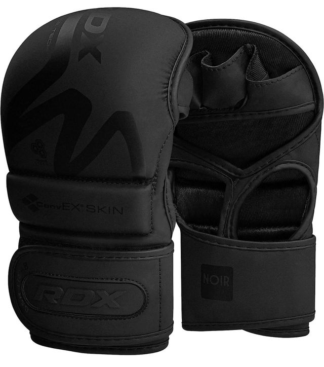 Luvas de boxe artes marciais RDX T15 MMA pretas