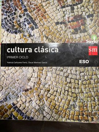 Cultura Clásica 2 ESO Editorial SM Savia