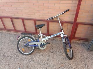 Bicicleta plegable aluminio