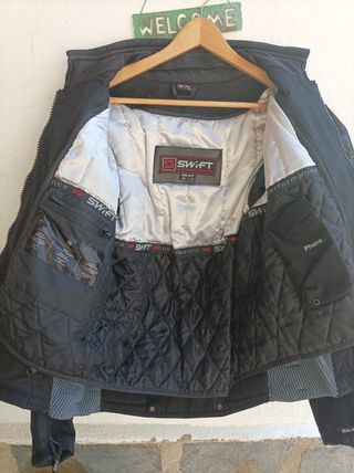 Cazadora de moto