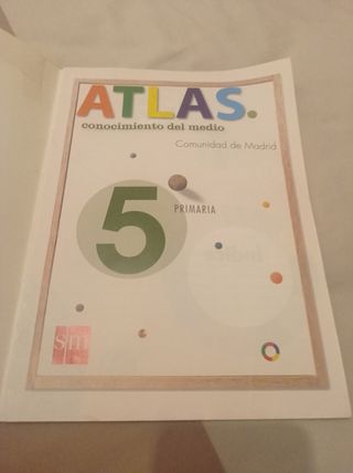 #Atlas de primaria y #mapa mundi #vintage.