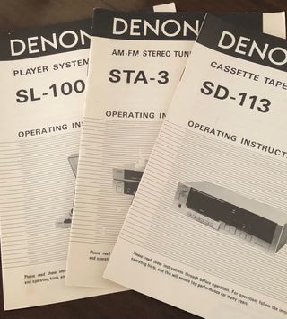 DENON EQUIPO MUSICA VINTAGE