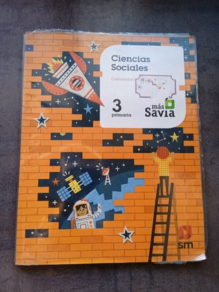 Libro Sociales Savia tercero primaria