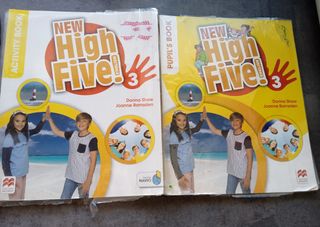 Libros de Inglés High Five tercero prim