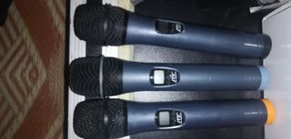 Set microfonos inalambricos