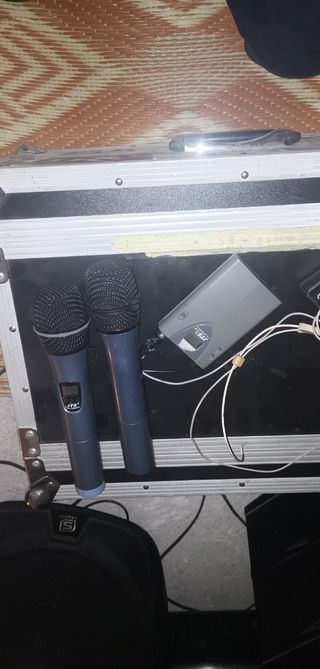 Set microfonos inalambricos