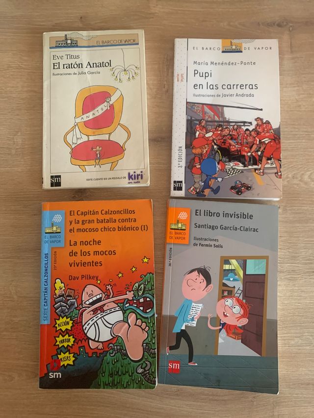 Colección de libros El barco de Vapor