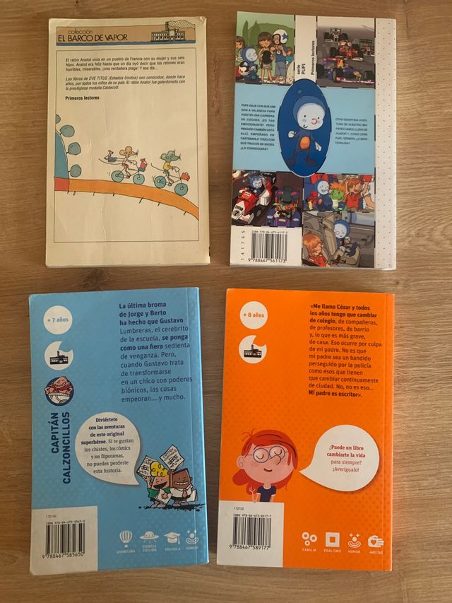 Colección de libros El barco de Vapor