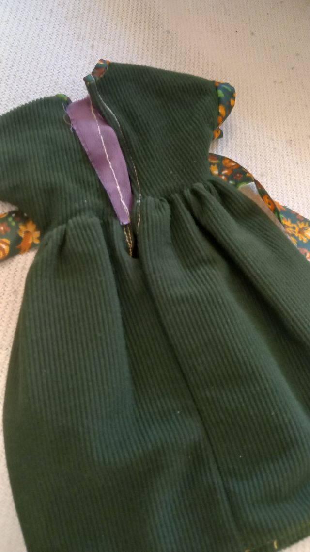 VESTIDO MUÑECA NANCY AÑOS 70