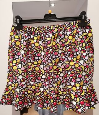 Falda estampada