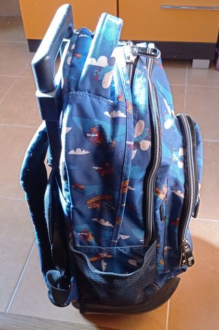 Mochila escolar con ruedas Totto