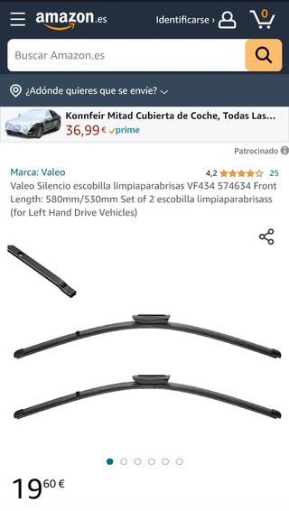 Limpiaparabrisas VALEO