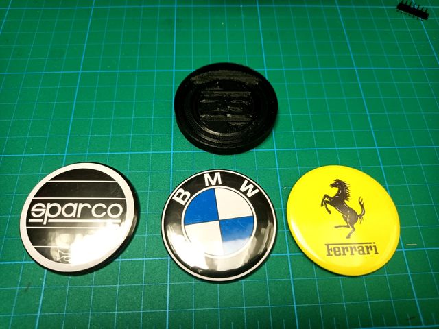 Logo BMW + base magnética