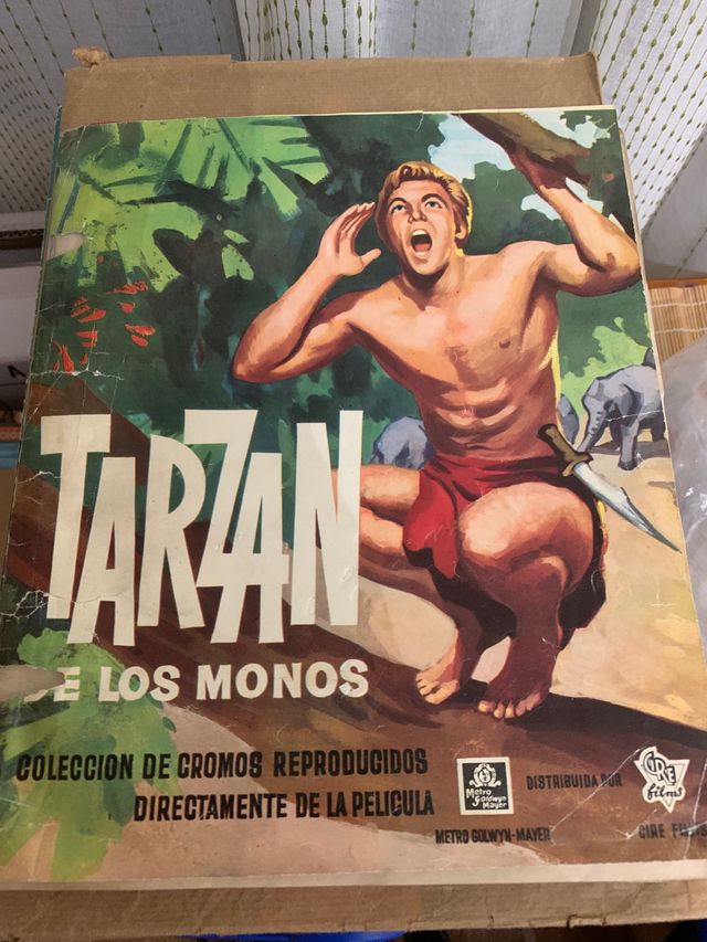 Album cromos Tarzan de los Monos