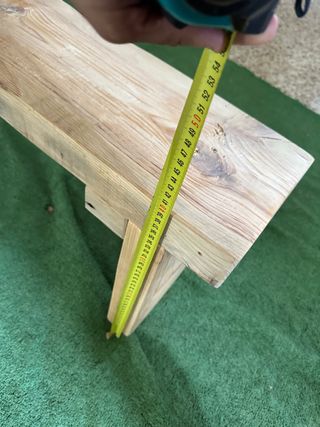 Panca Valsain in legno massello 100 cm