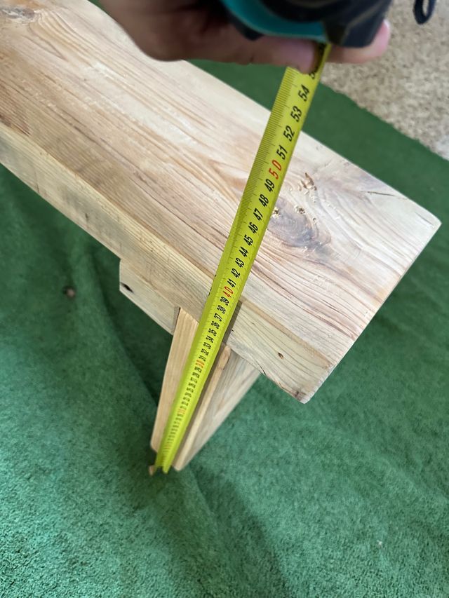 banco de madera maciza valsain 100 cm