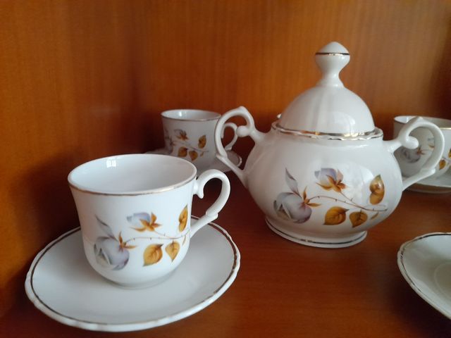 Juego de café porcelana Nuria