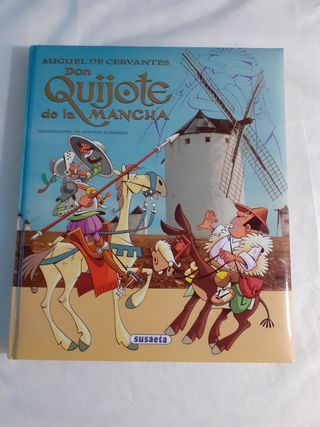 Libro Don Quijote de la Mancha. 